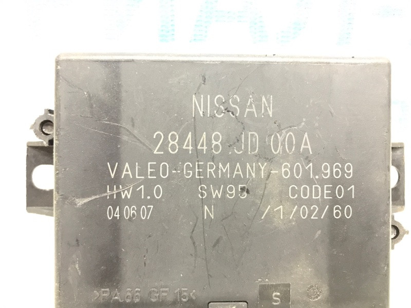 Блок управления парктрониками Nissan Qashqai 2006-2013 28448JD00A (Арт. 12404) Київ - зображення 3