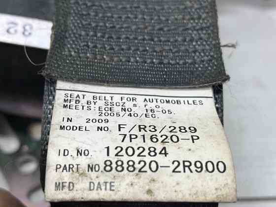 Ремень безопасности передний правый Hyundai I30 FD 1.6 DIESEL D4FB 2007 (б/у) Киев