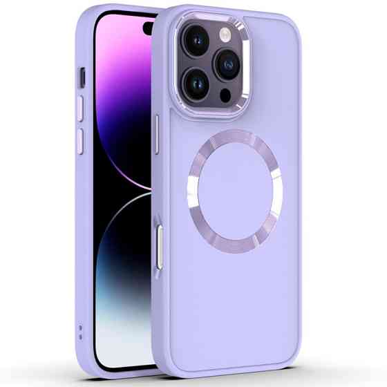 TPU чехол Bonbon Metal Style with MagSafe для Apple iPhone 16 Pro Max (6.9") Херсон
