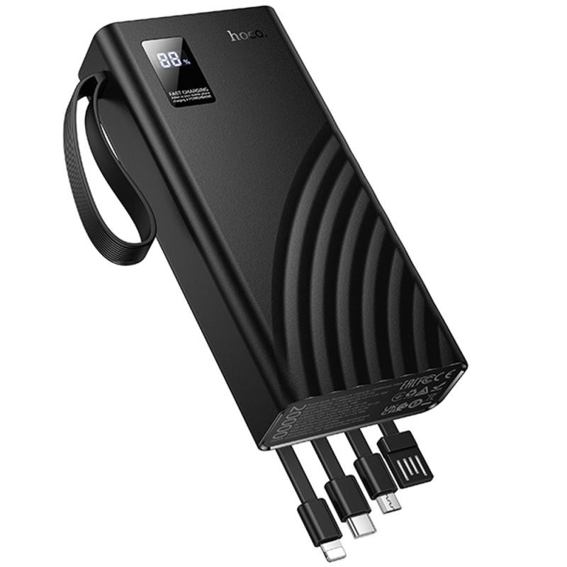 Портативное ЗУ Power Bank Hoco J155 Shine 22.5W+PD20W with 4 cables 20000 mAh Херсон - зображення 3