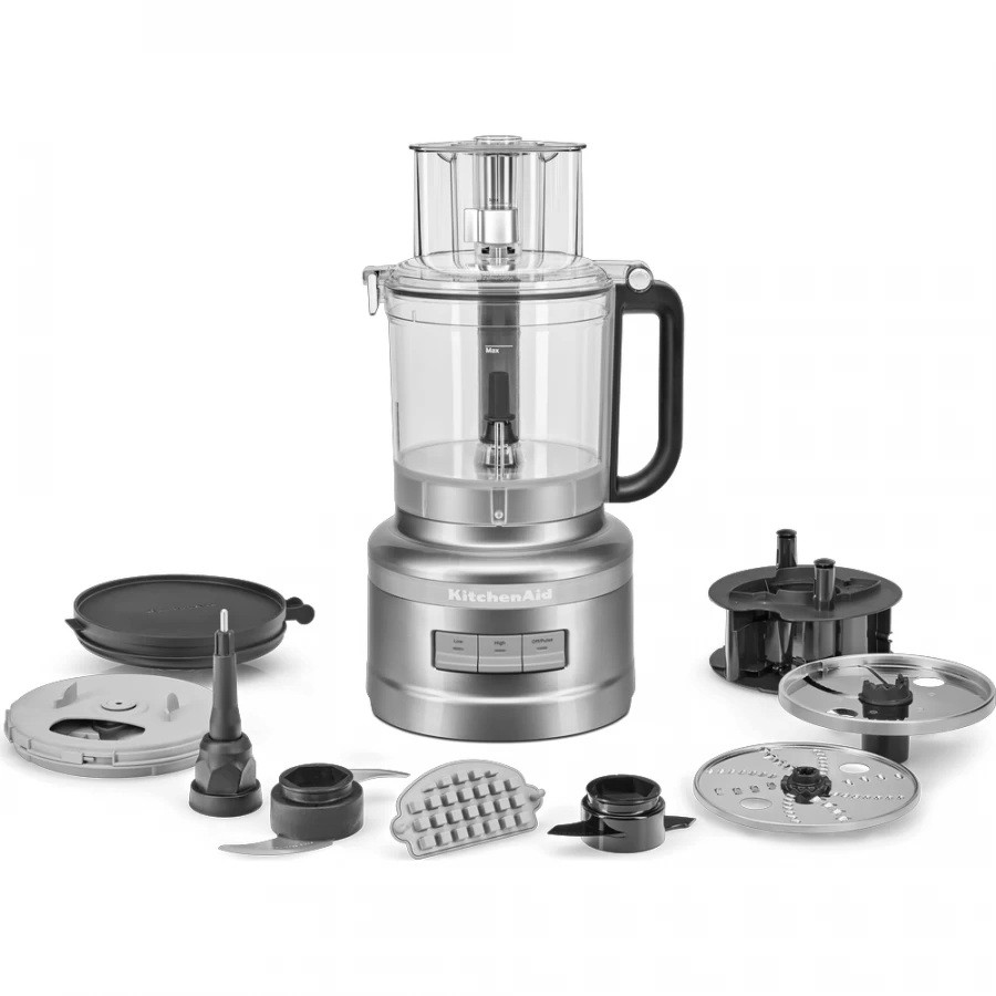 Кухонный комбайн KitchenAid 5KFP1319EСU 400 Вт серебристый Київ - зображення 3