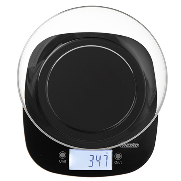 Весы кухонные Adler AD 3179 black 5 кг черные Київ - зображення 3