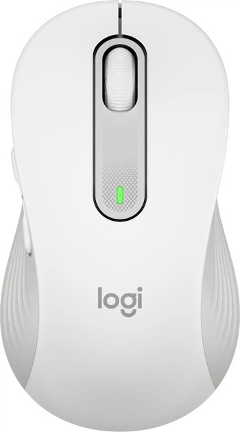 Мышь компьютерная безпроводная Logitech Signature M650 for Business Large Off-White L910-006349 бела Киев - изображение 1