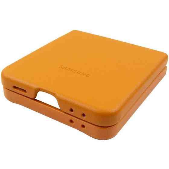 Уценка Кожаный чехол Leather Case (AAA) для Samsung Galaxy Z Flip7 Херсон