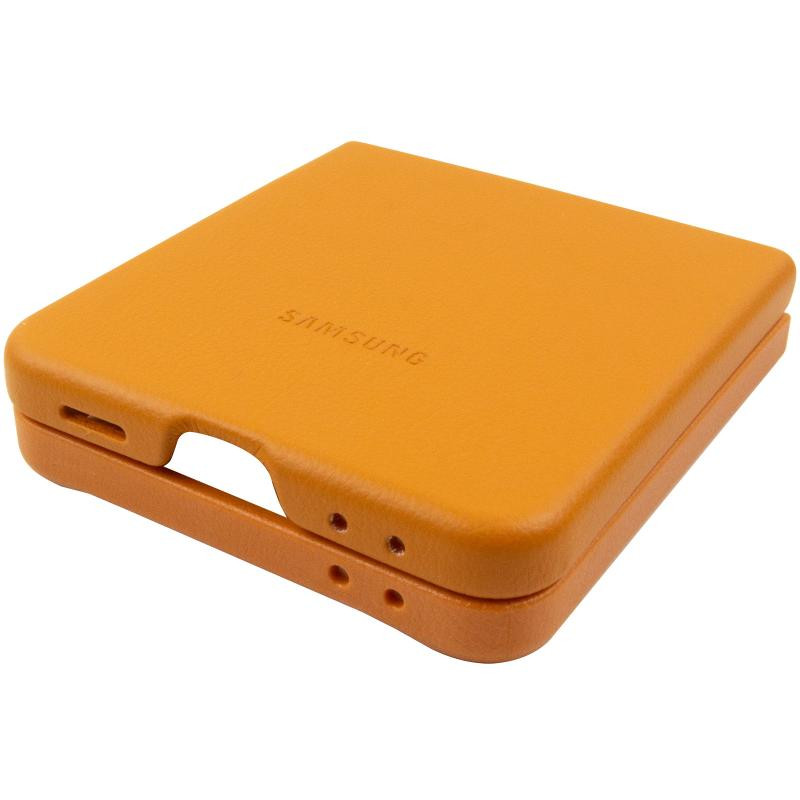 Уценка Кожаный чехол Leather Case (AAA) для Samsung Galaxy Z Flip7 Херсон - изображение 4