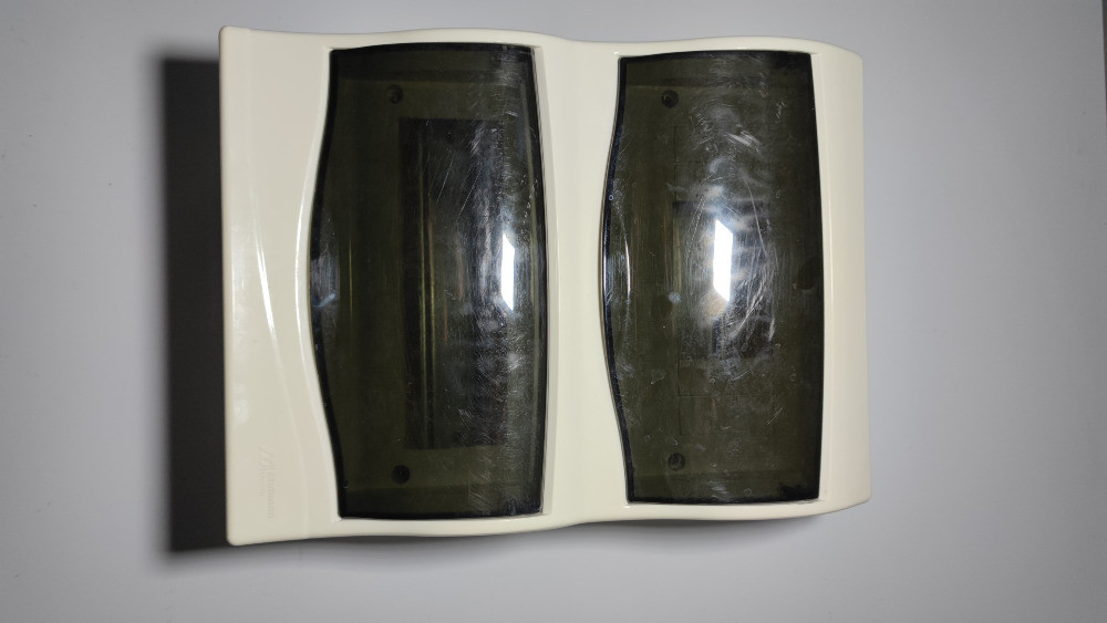 Пластиковий бокс 16 місць під модульні автомати, Mutlusan. прозорі дверцята Ромни - зображення 1