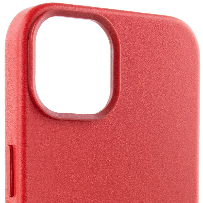 Кожаный чехол Leather Case (AA Plus) with Magnetic Fit для Apple iPhone 14 (6.1") Херсон - изображение 3