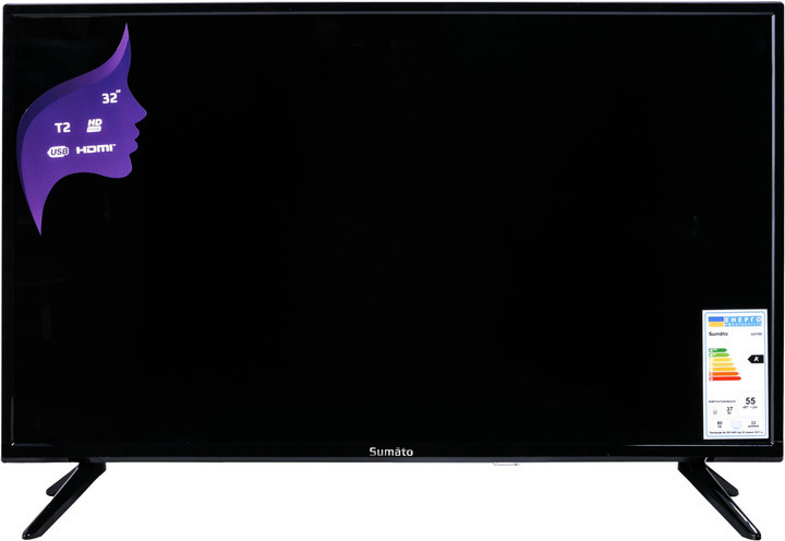 Телевизор SUMATO 32HT03 32 дюйма черный Київ - зображення 2
