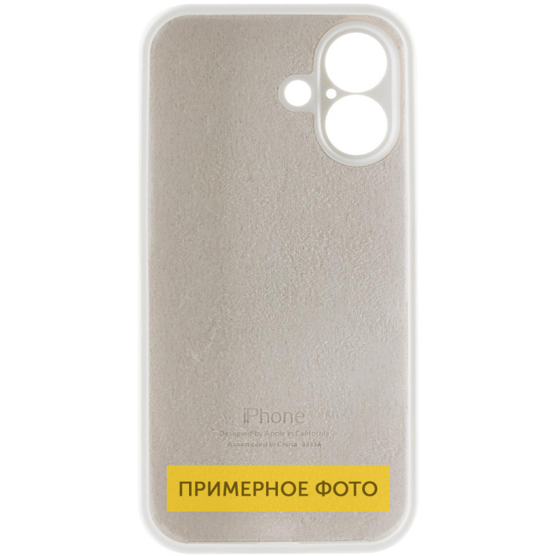 Чехол Silicone Case Full Camera Protective (AA) для Apple iPhone 16 (6.1") Херсон - зображення 5