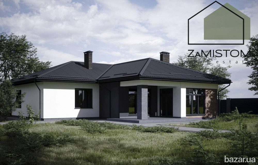 Пропонуємо до продажу СУЧАСНИЙ ОДНОПОВЕРХОВИЙ котедж. Київська обл., Бориспільський р-н, село Петроп Борисполь - изображение 2