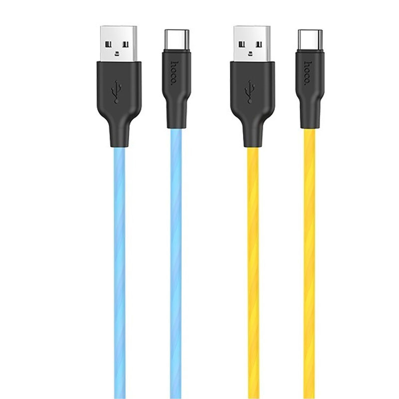 Дата кабель Hoco X21 Plus Silicone Type-C Cable (1m) Херсон - изображение 6