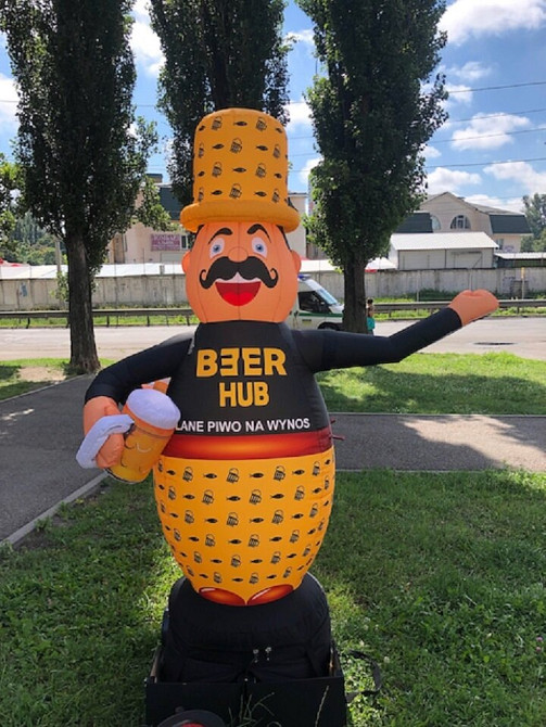 Надувная реклама ресторана Київ - зображення 4