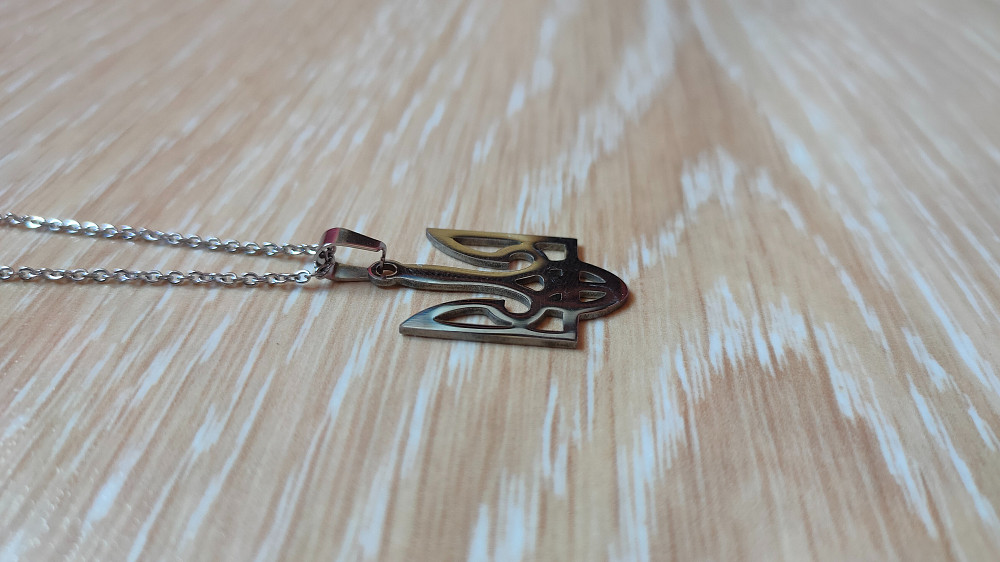 Кулон Герб Украины + цепочка, подвеска Бориспіль - зображення 8