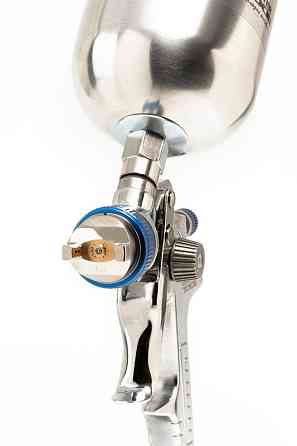 Краскопульт пневматический MASTERTOOL HVLP AERO ВАЛБ 600 мл Ø 1,4 мм круглый/плоский факел 170-260 л Харків