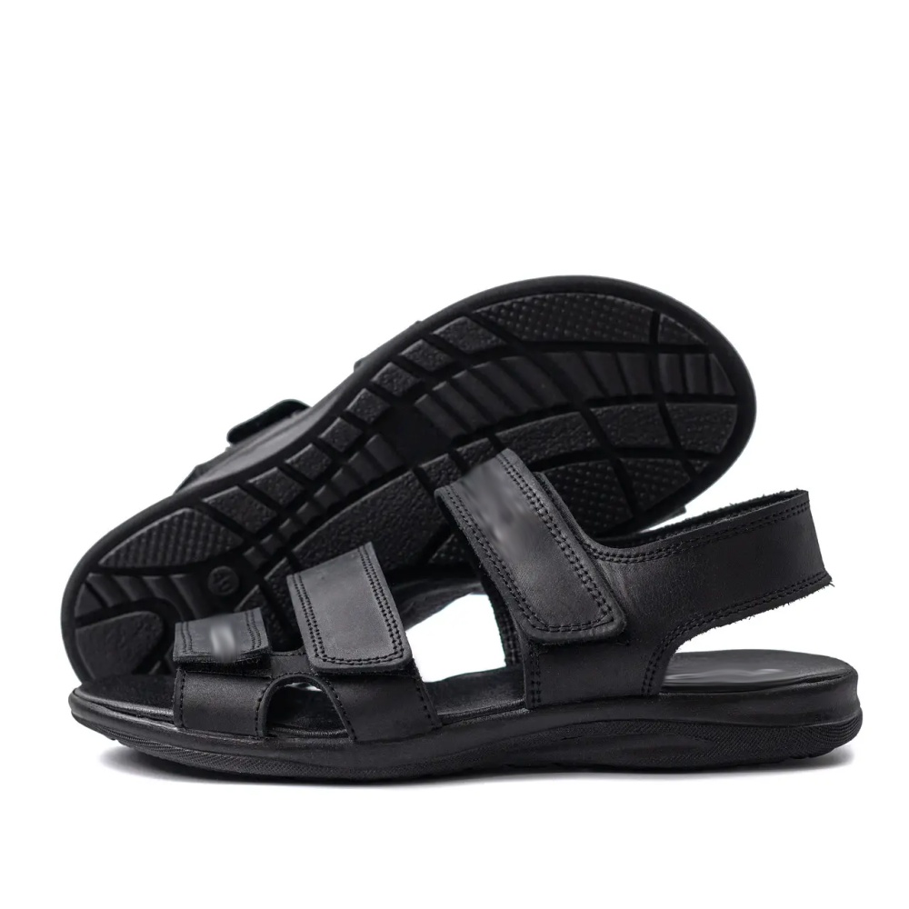 Мужские кожаные сандалии E-series Black Киев - изображение 1
