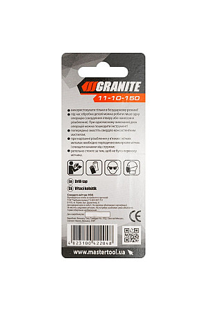 Сверло-метчик GRANITE HSS M10х1.5 мм DIN338 11-10-150 Харків - зображення 5