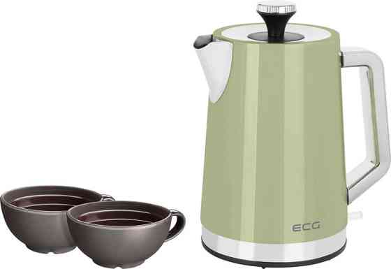 Электрочайник EСG RK 1766 Vintage Olive 1.7 л оливковый Київ