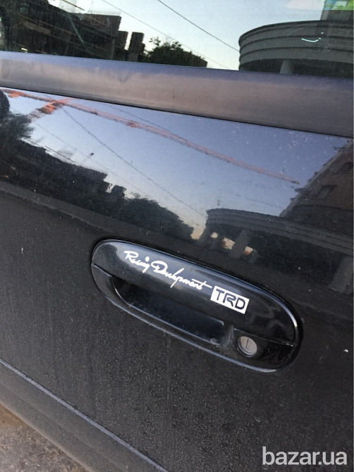 Наклейки на ручки,диски,дворники авто 4 штуки Белая номер 1 ,Черная номер 2, и Жёлтая Бориспіль - зображення 6