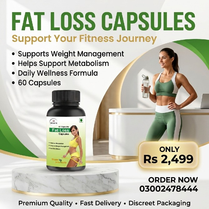 21 Again Fat Loss Capsules In Pakistan - 03002478444 Дніпро - зображення 1