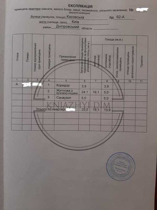Видовая 1 комнатная квартира студия ЖК Каховская. Код объекта:21138776 Київ - зображення 4