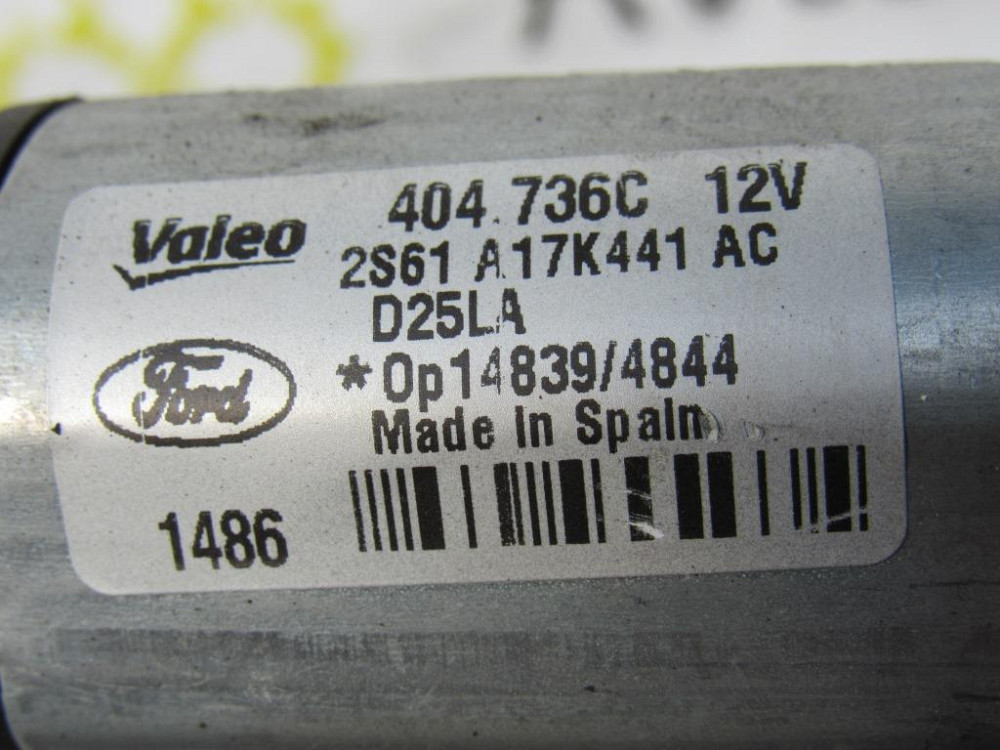 Моторчик стеклоочистителя задний Ford Fusion 2002-2012 (2S61A17K441AC) Ковель - изображение 2