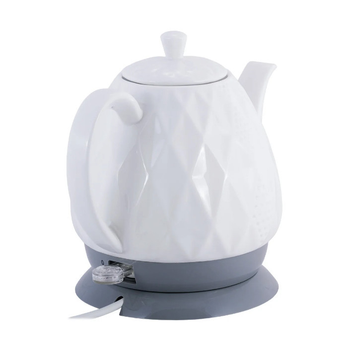 Электрический чайник керамический 1,5 л Kamille KM-1727 Київ - зображення 6