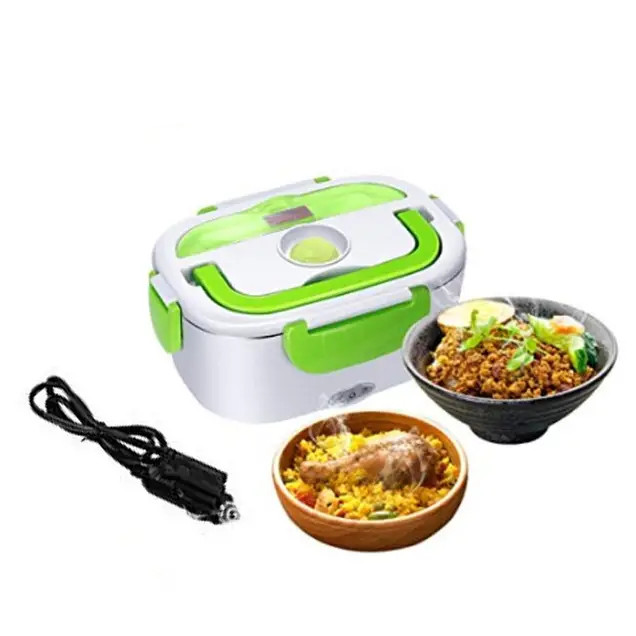 Ланч бокс із підігрівом Lunch Heater LHB-12V-Green 1,2 л зелений Киев - изображение 1