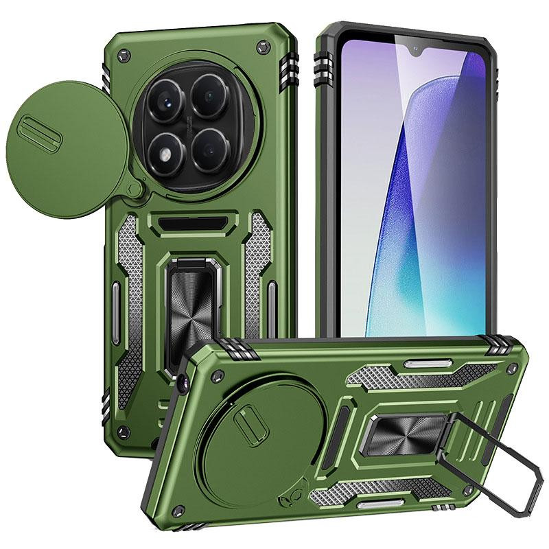 Ударопрочный чехол Camshield Army Ring для Xiaomi Redmi Note 14 Pro 4G/5G / Poco X7 Херсон - изображение 1