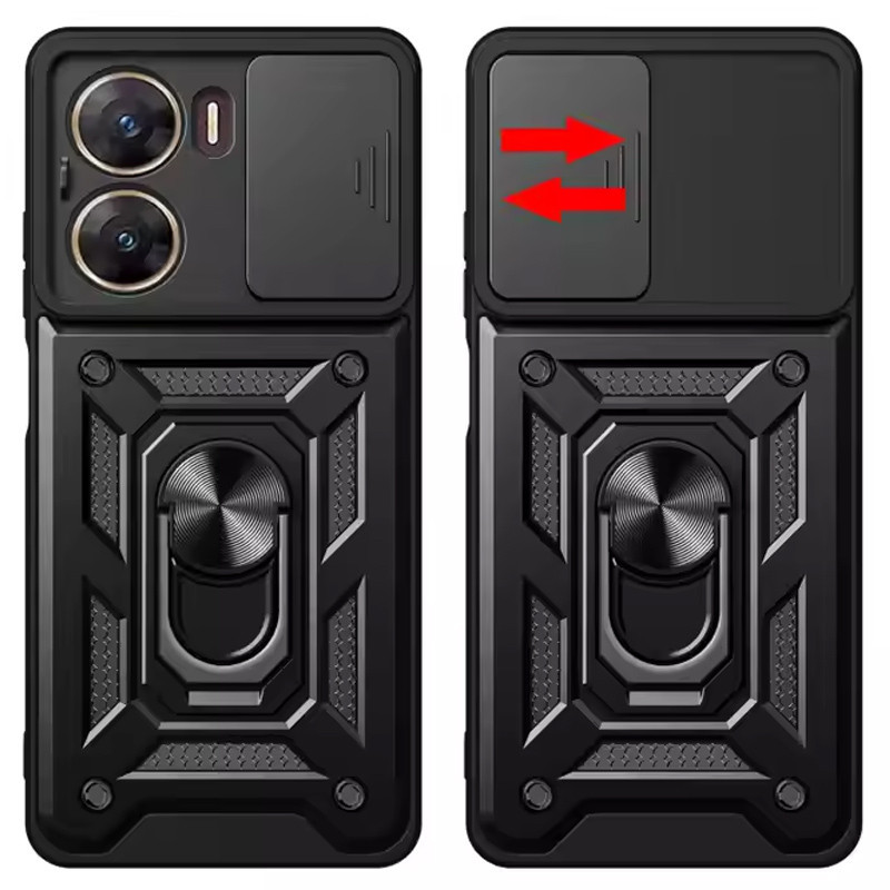 Ударопрочный чехол Camshield Serge Ring для Xiaomi Poco X7 Pro Херсон - зображення 2