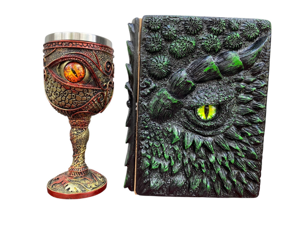 Подарочный набор Бокал 3 Глаз и Блокнот 3 «Око Лесного Дракона» (код 00631) Київ - зображення 3
