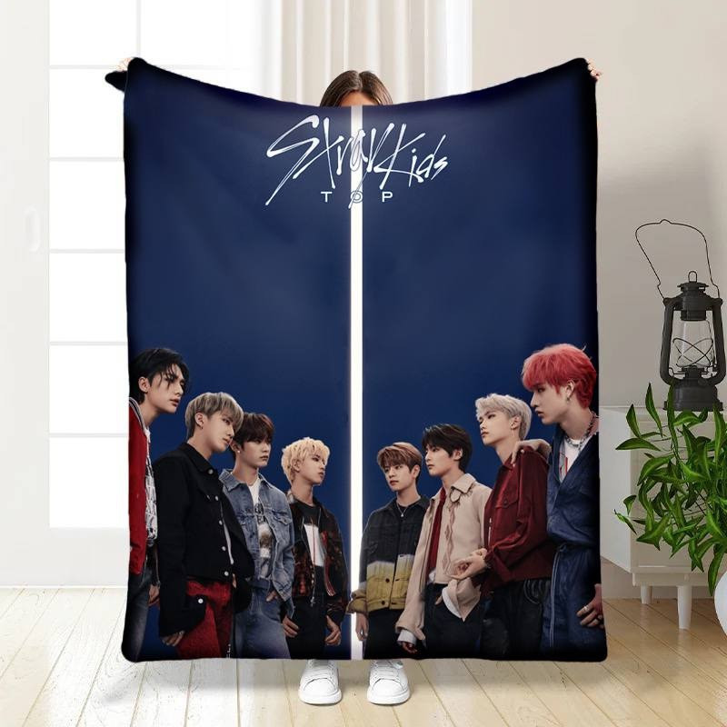 Плед 3D Stray Kids №2 3373_B 15786 135х160 см Київ - зображення 1