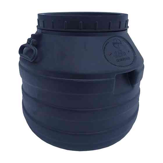 Бидон 48 л непищевой Г ПБ черный Киев