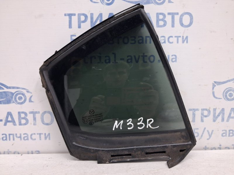 Стекло двери задней правой (форточка) Mazda 3 2013-2019 BHN972651 (Арт. 63708) Київ - зображення 1