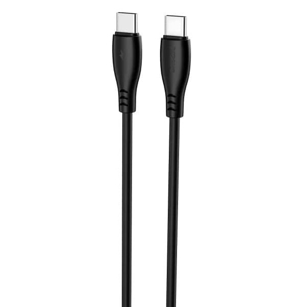 Кабель Proove Simple Silicone Type-C to Type-C 60W 1m Black (CCSI60002201) Харків - зображення 1