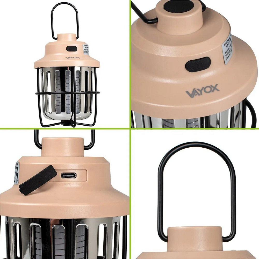 Фонарь от насекомых кемпинговый Vayox VA0336 Одеса - зображення 10