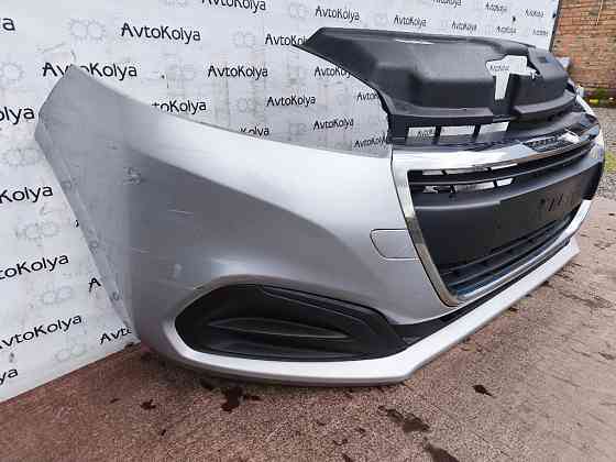 Бампер передний в сборе Peugeot 208 Lift 2015-2019 (9810513777) Ковель