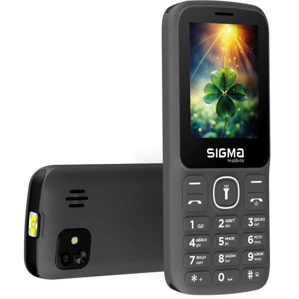 Телефон Sigma mobile X-Style 242 Lucky Gray Харків - зображення 4
