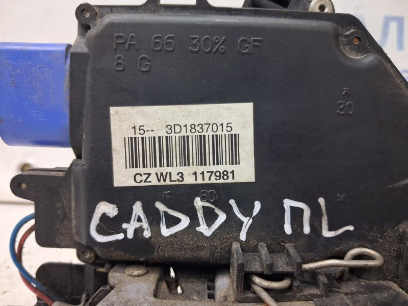 Замок двери передний левый Volkswagen Caddy 2K 1.9 DIESEL BJB 2003 (б/у) Київ - зображення 5