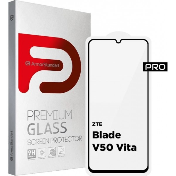 Захисне скло ArmorStandart для ZTE Blade V50 Vita Black (Код товару:35024) Харків - зображення 2