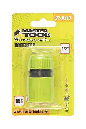 Коннектор быстросъемный для шланга MASTERTOOL ½" 92-9313 Харків