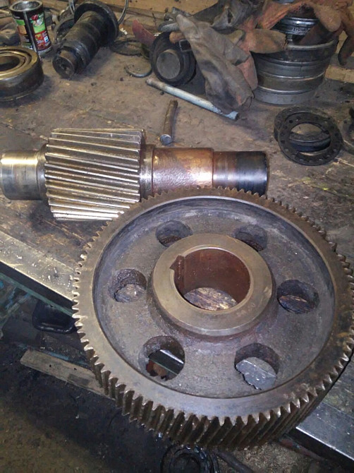 Запчасти для редукторов прессов грануляторов ОГМ 1,5 Днепр - изображение 6