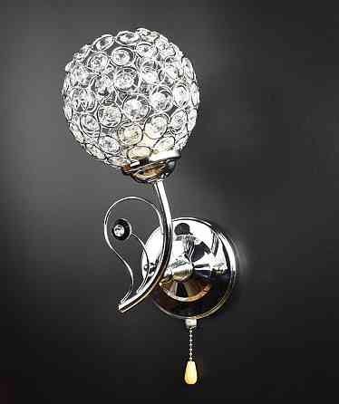 Бра настінна 220/1-ch Хром 16х14х34 см. Київ