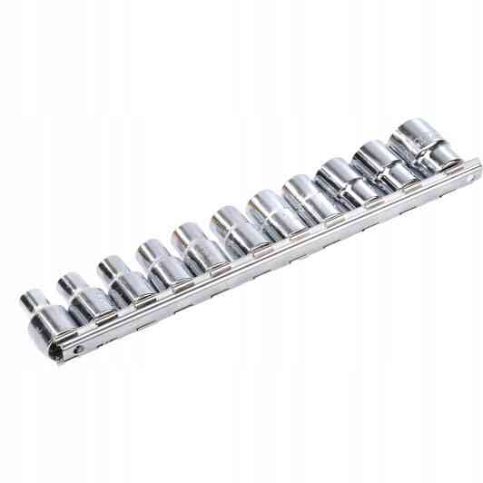 Набор 12-гранных головок на планке TOPTUL 12-гр. 1/2" 11ед. 8-22мм GAAQ1601U-12 Харків
