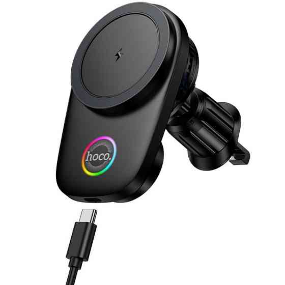 Автодержатель с БЗУ Hoco HW36 Electric 15W with cooler (air outlet) Херсон