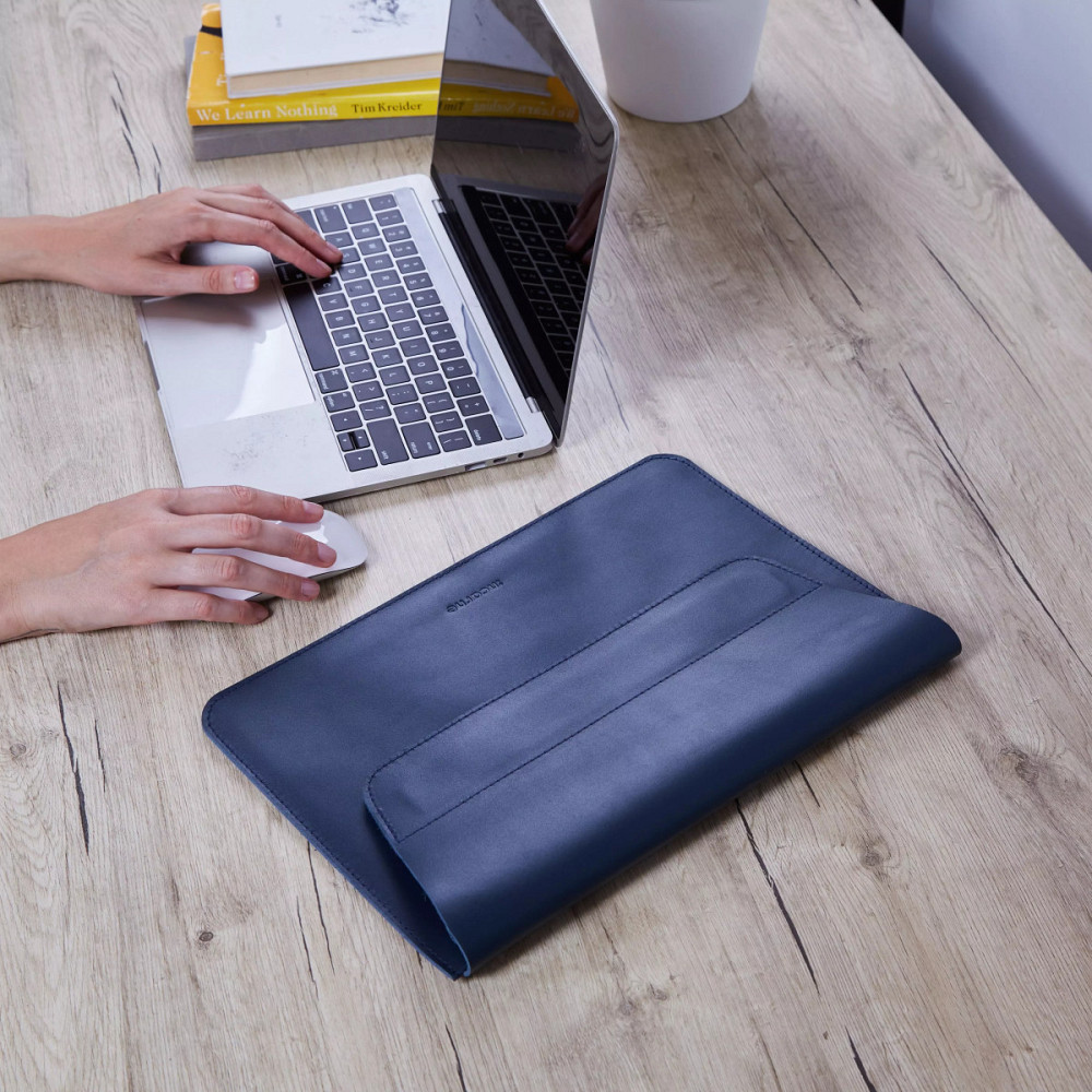 Чехол для ноутбука классический Incarne Line MacBook Air 15" 2023-2025 line-blue-air-15 синий Киев - изображение 2