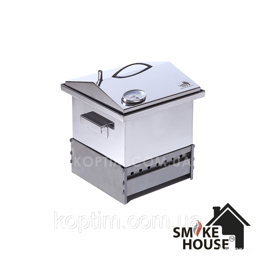 Коптильня гриль Smoke House S DeLuxe с термометром Харьков - изображение 6