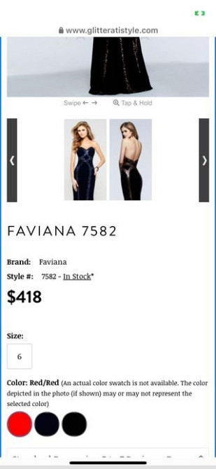 Продається вечірня сукня Faviana, стрейч тканина. Одесса - изображение 5