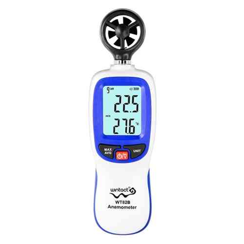 Анемометр крыльчатый Bluetooth 0,3-30 м/с, -10-45°C WINTACT WT82B Харків