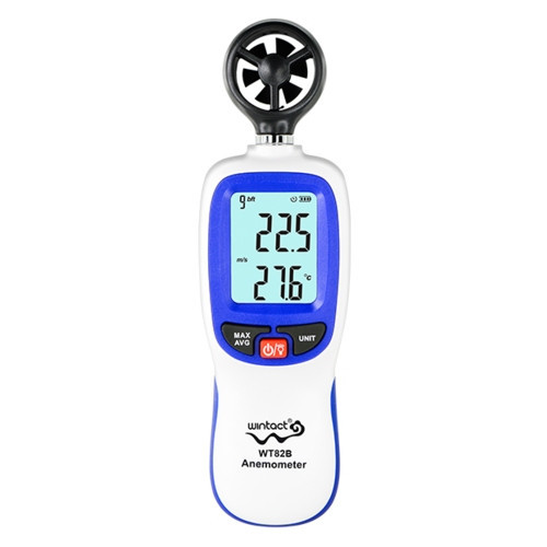 Анемометр крыльчатый Bluetooth 0,3-30 м/с, -10-45°C WINTACT WT82B Харків - зображення 1