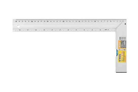 Угольник строительный алюминиевый MASTERTOOL 350 мм ручка Al с капсулой 0,5 мм/1м 30-4350 Харьков